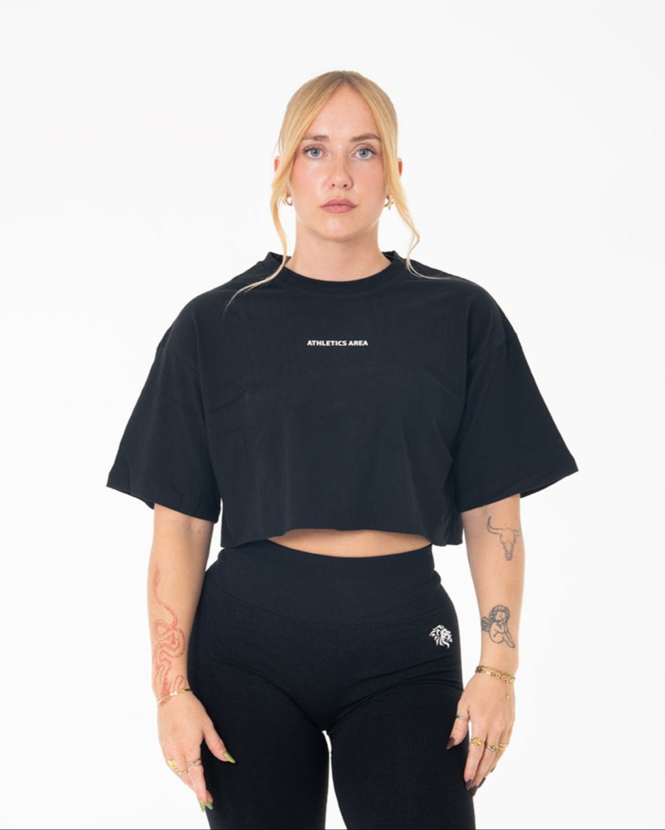 IGNITE - Crop Top Short Sleeve T-Shirt
