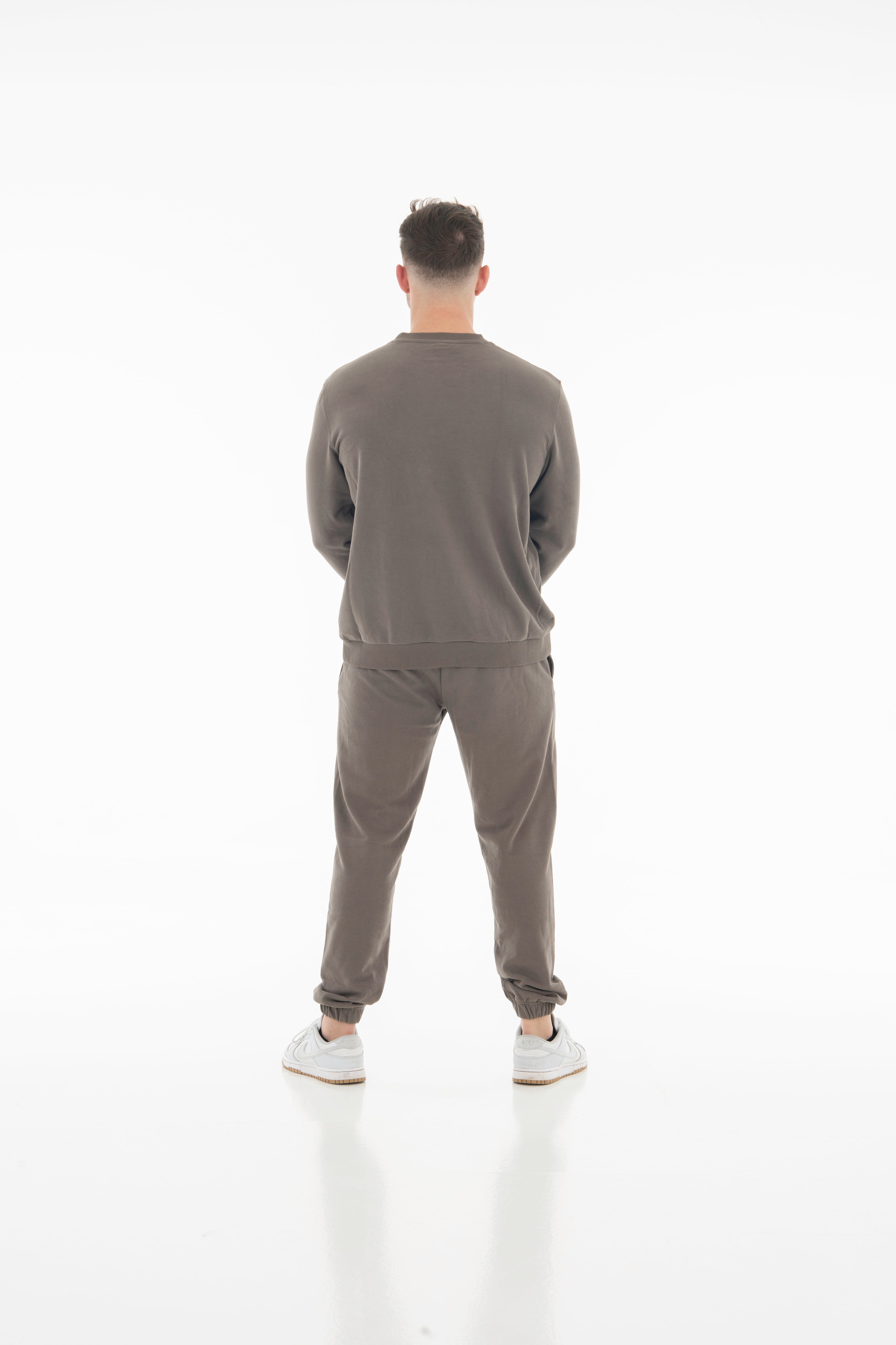 UNITY Bundle - Minimal Matching Tracksuit Sweatshirt + Sweatpants - Gray