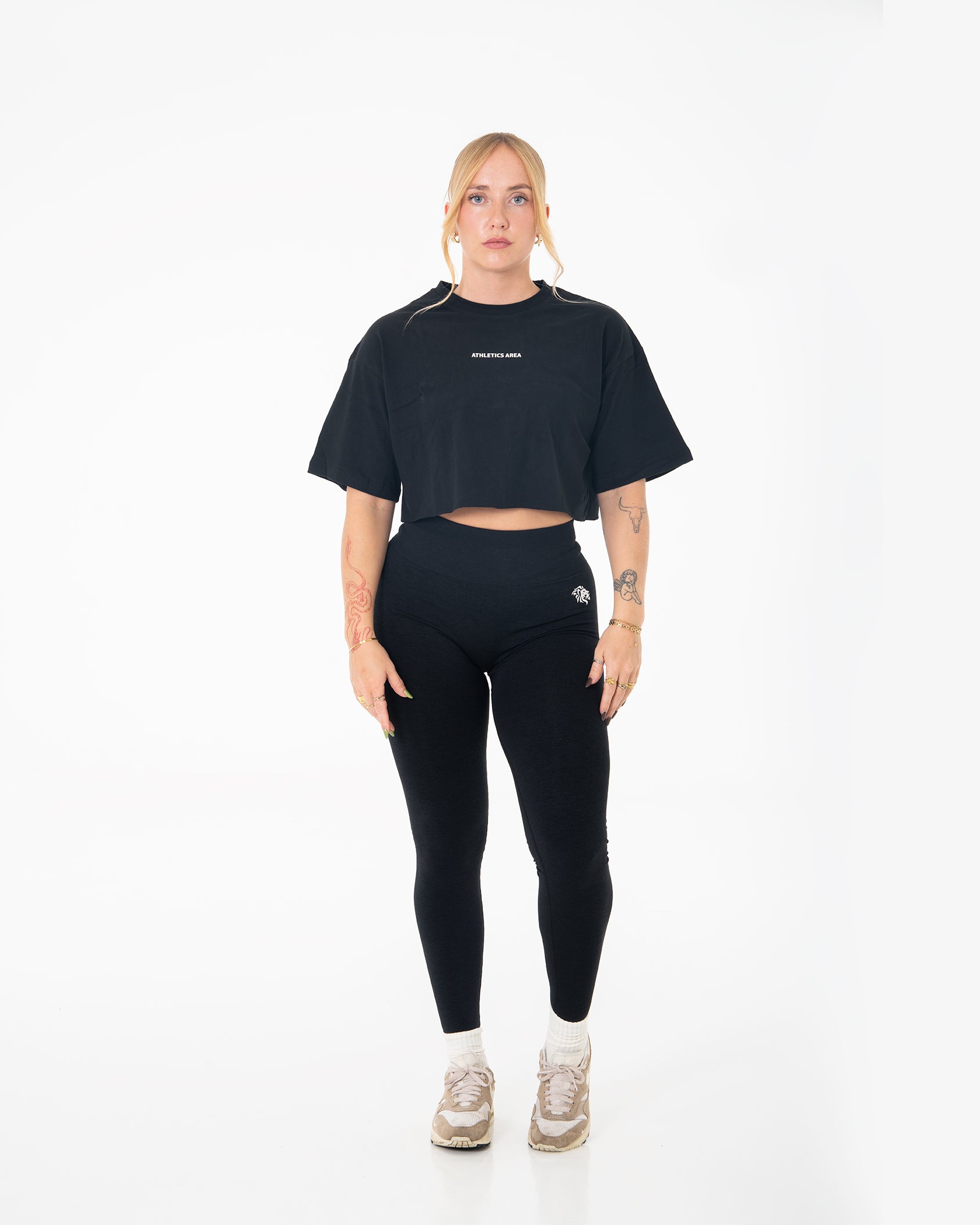 IGNITE - Crop Top Short Sleeve T-Shirt