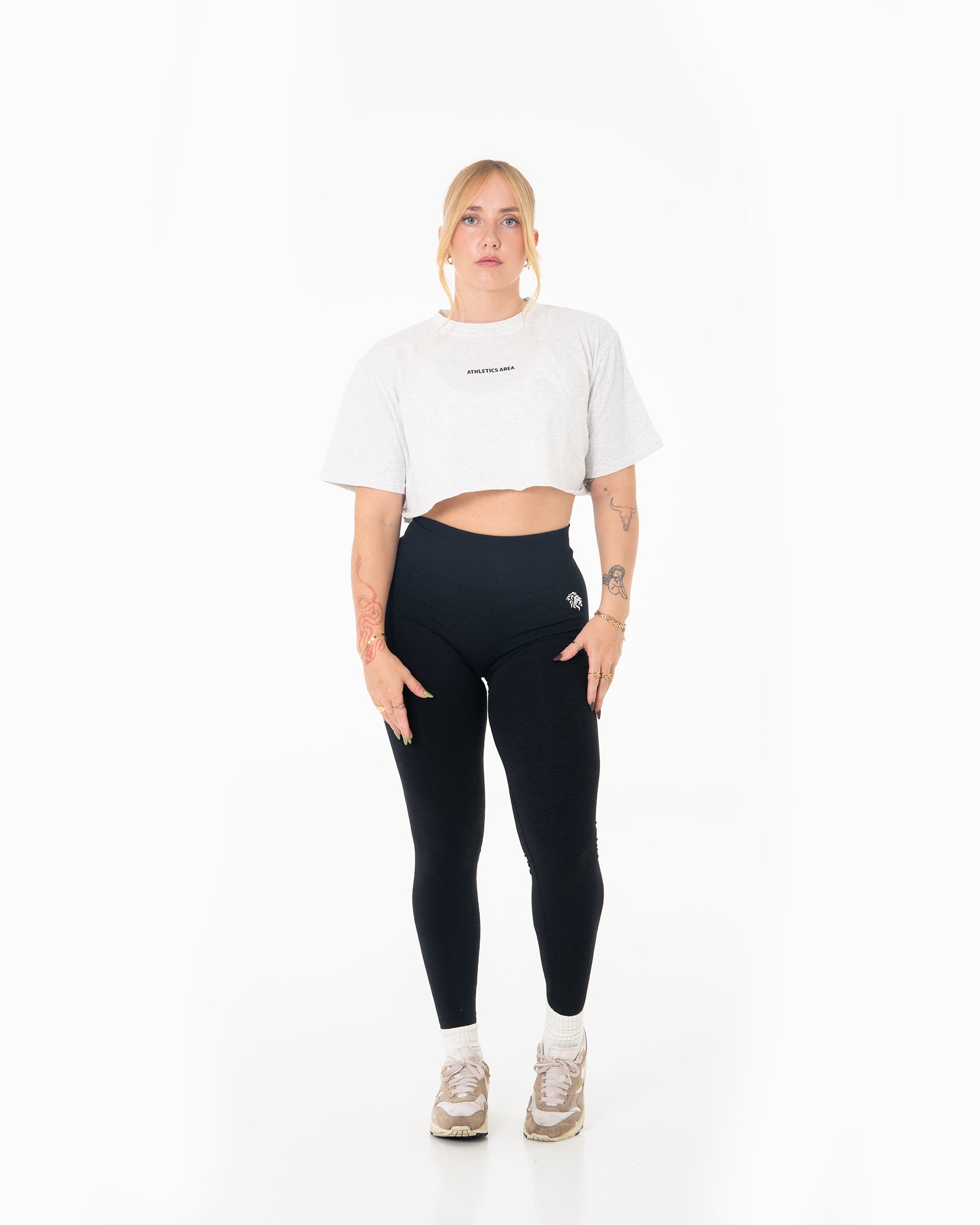 IGNITE - Crop Top Short Sleeve T-Shirt