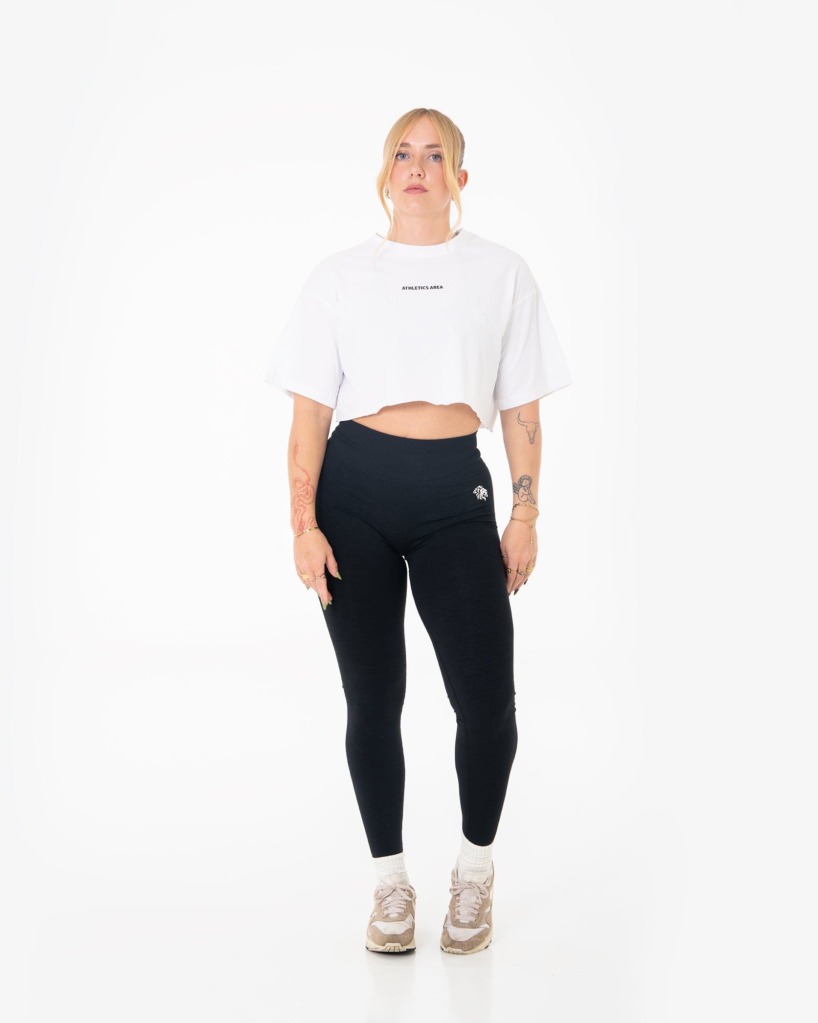 IGNITE - Crop Top Short Sleeve T-Shirt