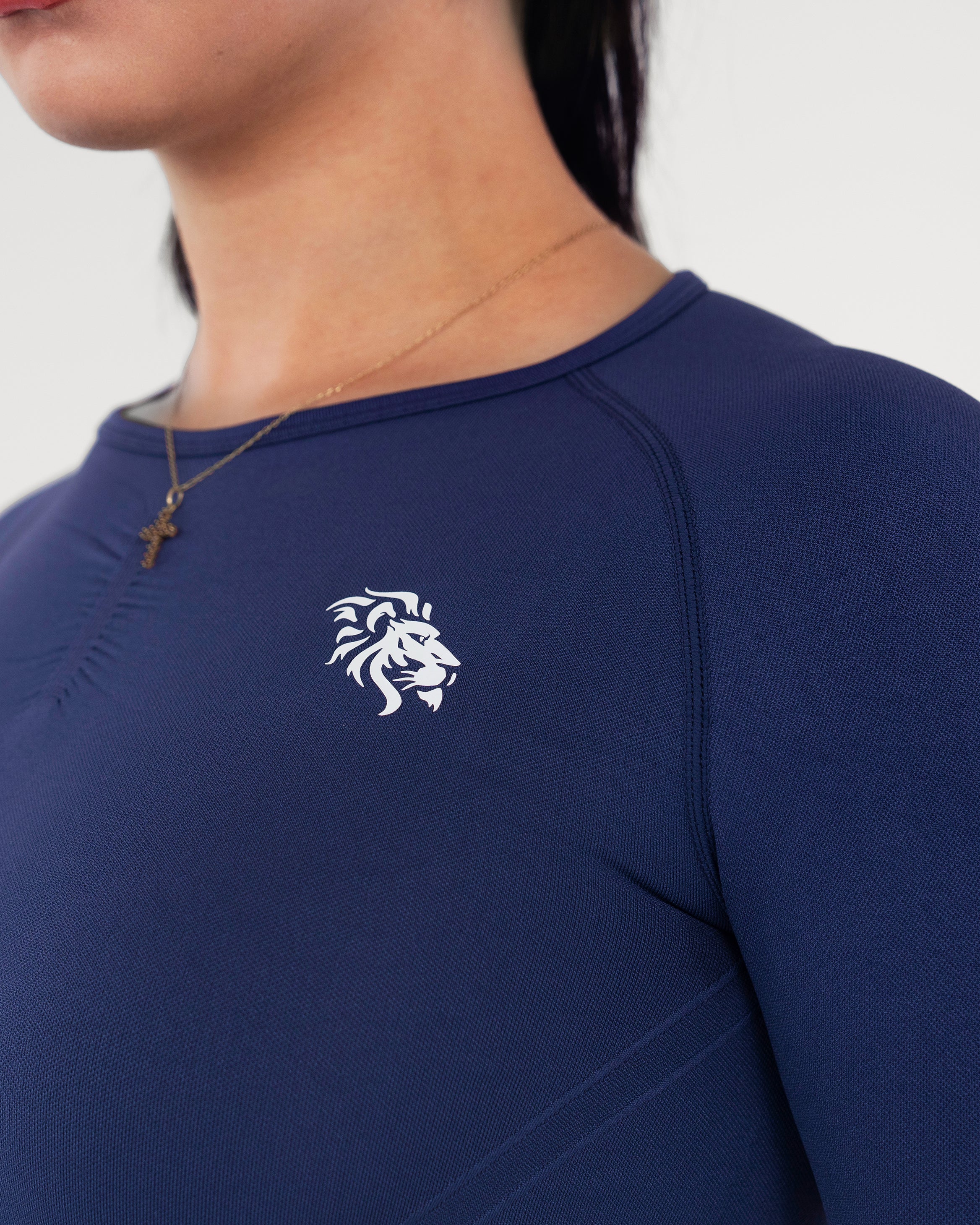 EMPOWER Bundle - Leggings + Long Sleeve Top - Dark Blue